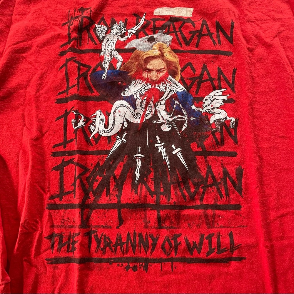 IRON REAGAN Long Sleeve Band T Shirt Size 2XL